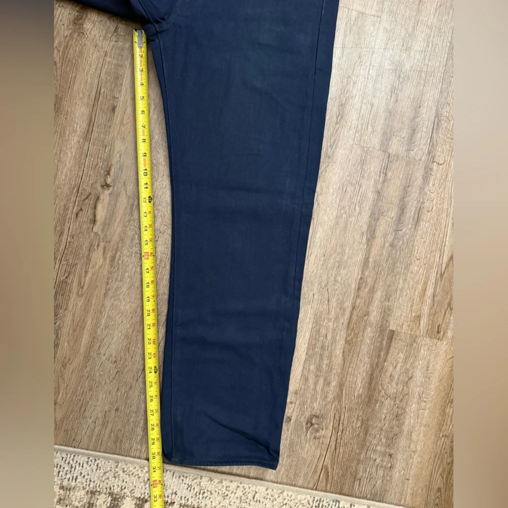 Levi’s 501XX • Dark Wash Straight Leg Button Fly Jeans